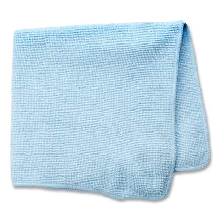 Rubbermaid Commercial Microfiber Cleaning Cloths, 16 X 16, Blue, PK24 1820583